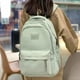 thumbnail image 2 of No pendant Waterproof Teenage Bookbag Nylon Rucksack Fashion Girl Backpack Women Shoulder Bag High School Schoolbag Black, 2 of 3