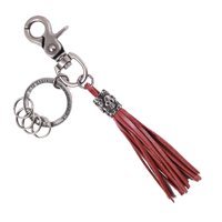 Gino Rodinis - Llavero Cuero Hombre Ll116 Rojo