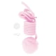 thumbnail image 2 of Pelota De Juguete Para Gatos, Juguete De Resorte Colgante Con Campana, Gatos Masticables, Rosa, 2 of 5
