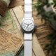 thumbnail image 4 of Correa de Reloj WatchGecko Ridge 20 mm Blanca de Nylon, 4 of 4