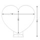 thumbnail image 2 of Arco de Globos LANGXUN en Forma de Corazón – Kit de Metal Blanco de Gran Tamaño, 2 of 8