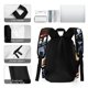 thumbnail image 5 of G.I. Joe-theme Backpack, Campus style schoolbag Bookbag with Adjustable Shoulder Straps And Large Zip Compartment, Unisex Travel Bags.42x30x15cm, 5 of 6