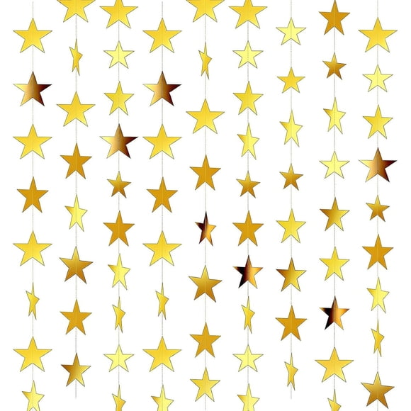 Guirnalda de Estrellas HPUCLZI, 6 Piezas, 78 Pies