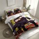 thumbnail image 1 of 3pcs Shipper No. 8 Monster Uniform Men's Palace Print Bedding Set Duvet Cover + 2 Pillowcases, 1 of 1