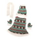 thumbnail image 2 of Conjunto De Ropa Navideña Para Muñecas, Vestidos De Moda, Sombrero Para Regalo De Cumpleaños, Muñecas Para Bebés, Estilos C, 2 of 5