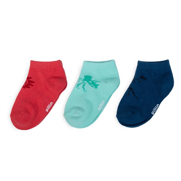 Pack de 3 Calcetines Bebé Niño Algodón Dinosaurios Surtido Pillin