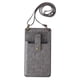 thumbnail image 1 of Bolso Peque?o Para Teléfono Celular Con Bandolera Para Mujer, Bolso De Hombro, Bolso, Monedero, Gris Oscuro, 1 of 5
