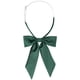thumbnail image 1 of INSPIRE CHIC Lazo de Mujer Color Sólido Occidental Cinta Lazo Pre-Anudado Verde Oscuro, 1 of 6
