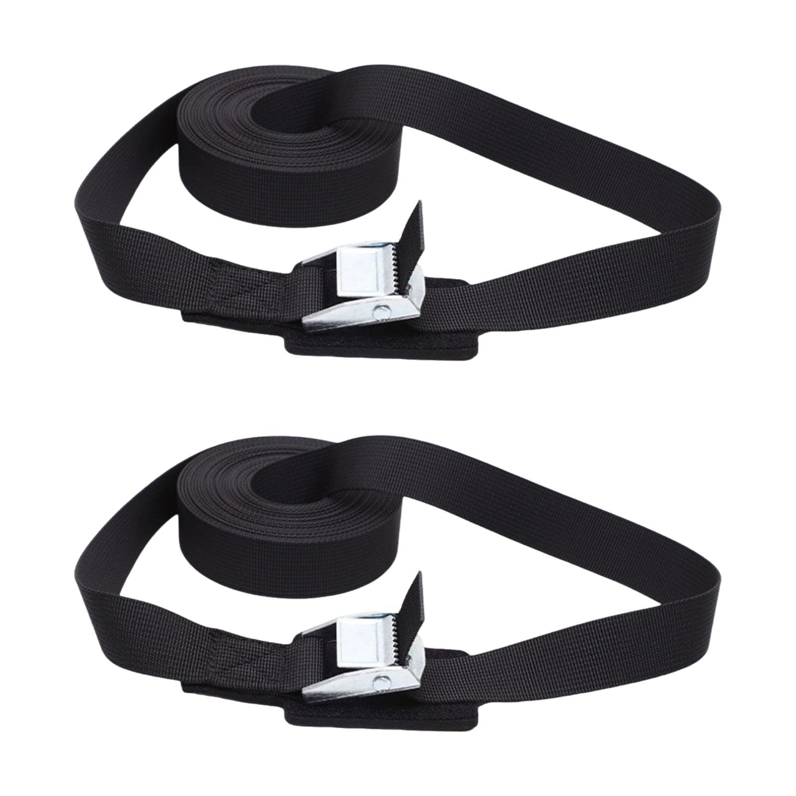 Ioensy - 2 Correas De Amarre Con Hebilla De Liberación Rápida, Correa De Sujeción Para Barco, Canoa, Camión, 25Mm X 3 Metros