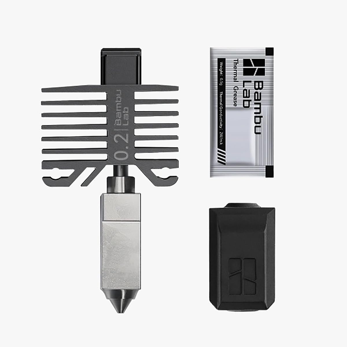 3Dtools - Kit Hotend Bambu Lab Acero Inoxidable 0 2 Mm