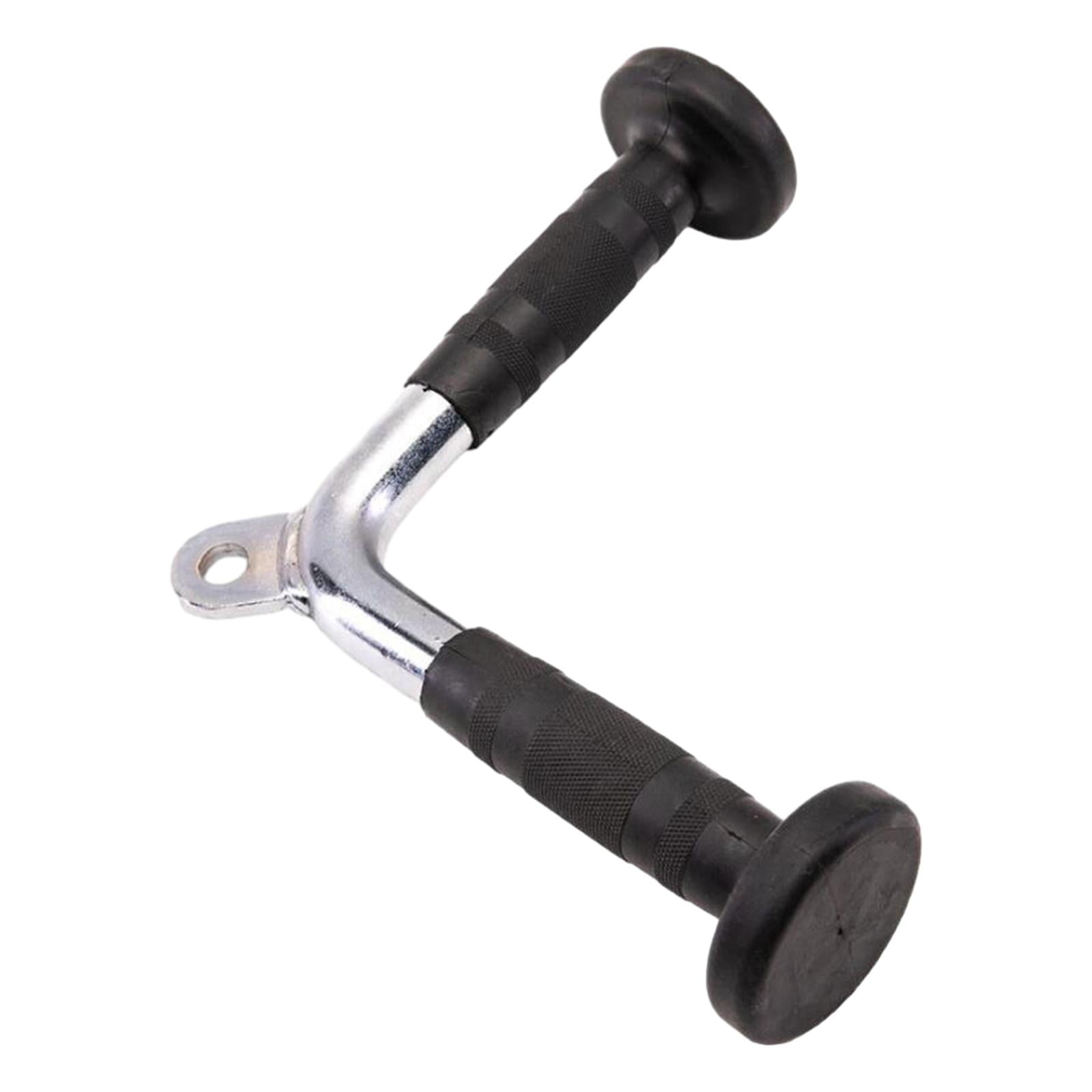 Magideal - Barra De Presión De Tríceps Con Mango En V, Barra De Tríceps, Barra De Tracción Lat, Polea De Gimnasio En Casa, Cable De Fijación Para Máquina, Barra