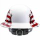 thumbnail image 3 of Hard Hat Lift Safety DAX con diseño de bandera estadounidense de ala completa, 3 of 5