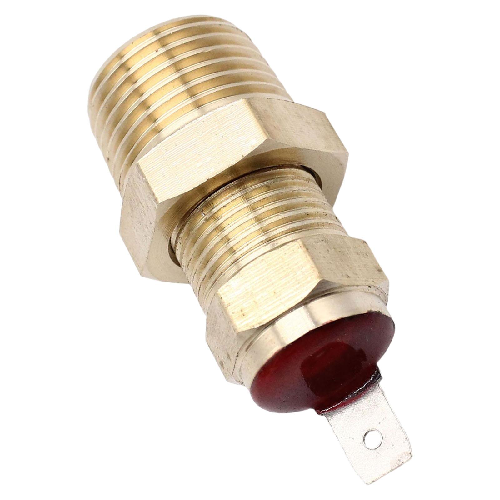 Magideal - Interruptor De Ventilador Eléctrico De Metal Npt 3/8 ""Duradero 185 - De Refrigeración Resistente Sensor De Temperatura Universal Apto Para