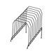 thumbnail image 1 of Clasificador de archivos de escritorio STAPLES de metal inclinado con 8 compartimentos, 1 of 3