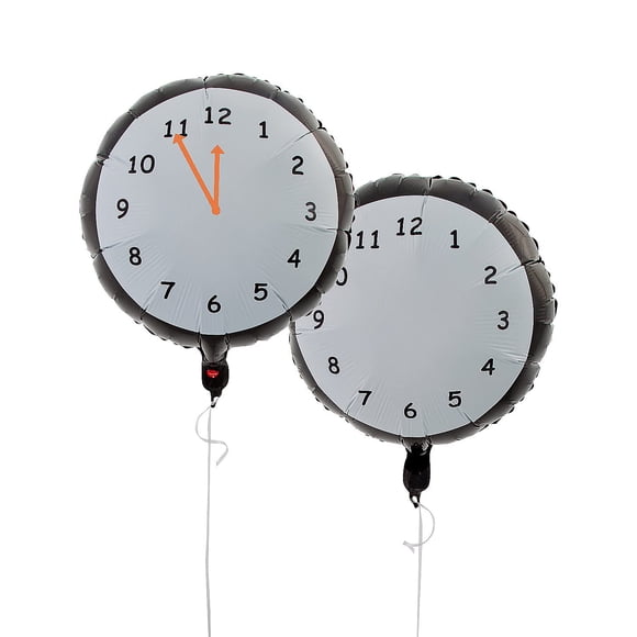 Globos Fun Express 43 cm Nochevieja – Set de 6 piezas