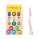 thumbnail image 2 of Interruptor De Luz LED Tablero Ocupado Montessori Botón De Juguete Tablero Ocupado Juguetes Para Niños, 2 of 5