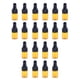 thumbnail image 1 of Mini Botella Cuentagotas De Vidrio Recargable, 20 Piezas, Para Aceites Esenciales, 1ML, 1 of 5