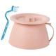 thumbnail image 4 of Spittoon Doméstico Cubeta de Orina Portátil con Tapa Recipiente Sanitario de Pp Adecuado para Adultos Ancianos Y Niños Durante Viajes O Uso Doméstico Rosa, 4 of 5