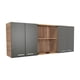 thumbnail image 1 of Mueble de Cocina Mural 6 Puertas 1.5 vidrio Miel y Plomo, 1 of 8