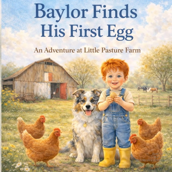 Libro Baylor encuentra su primer huevo: una aventura en Little Pasture Farm
