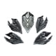 thumbnail image 3 of Puntas de Garra de Metal Marvel Black Panther (Pack de 5), 3 of 4