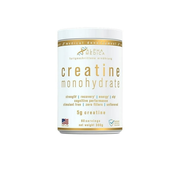 Creatina Monohidratada 300Gr 60Sv Sin Sabor