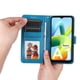 thumbnail image 4 of Funda tipo cartera FOXDOCK para Xiaomi Redmi A1 4G , diseño girasol en relieve, cuero PU, cierre magnético, soporte y tarjetero, 4 of 5