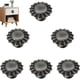 thumbnail image 1 of Perillas para gabinete RR-RUOSHUI girasol de aleación de zinc, 6 piezas, 1 of 5