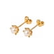 thumbnail image 2 of Aros Perla Cultivada Pistilo 5mm N3 Oro 18k 2.2gr Mujer Dorado, 2 of 5