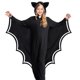 thumbnail image 1 of Disfraz de murciélago para niños, Spooktacular Creations, que brilla en la oscuridad, L, 1 of 6