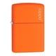 thumbnail image 1 of Encendedor Zippo Lighter Classic Orange Matte with Logo Naranja, 1 of 6