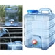 thumbnail image 2 of Contenedor de agua con grifo, jarra de almacenamiento de agua para acampar BPA de 20L, kit de senderismo para exteriores, 2 of 7