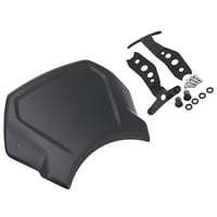 Magideal - Parabrisas De Motocicleta, Pantalla De Protección Contra , Aleación De Aluminio, Compatible Con Xsr 900 16-21, Piezas De Repuesto Acc Negro