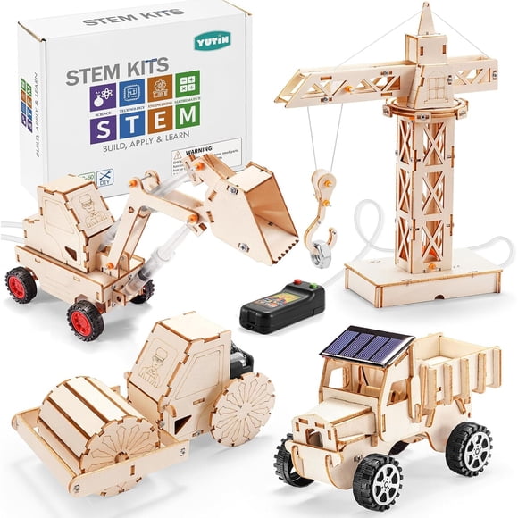 Kit Stem De Madera Para Niños De 8 A 12 Años