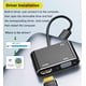 thumbnail image 5 of Adaptador USB 3.0 a HDMI VGA AKWOR para 2 monitores 1080P, 5 of 8