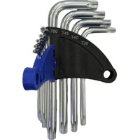 Genérico - Juego Llaves Torx 9 Piezas . S . Uso Profesional Danmi