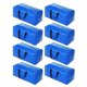 thumbnail image 1 of Bolsas de mudanza Acnusik extra grandes y resistentes, paquete de 8, azules, 1 of 6