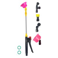 Ioensy - Varilla Rociadora Retráctil, Varita Rociadora Para Árbol, Jardín, Riego, Plantas Colgantes, 5 Boquillas Retráctiles