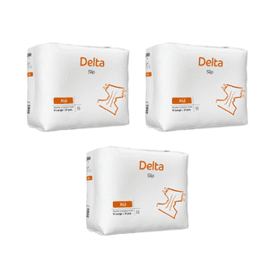 Pack X 3 Bolsas Pañales Adulto Abena Delta Slip Xl, 3200Ml, 63 Pañales