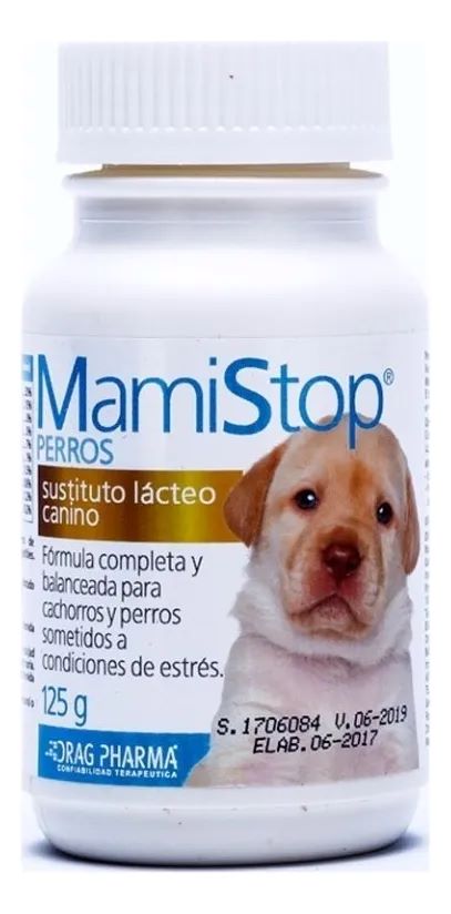 Metalfer - Sustituto Lácteo Animal Mamistop Perro 125 Gr