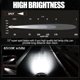 thumbnail image 2 of Luces de niebla Adzoon 5 cm 27 W LED tipo foco, paquete de 2, 2 of 6