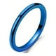 thumbnail image 1 of 1pc Unisex Couples Ring Set - 2mm Stainless Steel Stackable Rings for Engagement and Wedding, 1 of 5