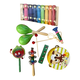thumbnail image 3 of Set x8 instrumentos musicales montessori madera para niños, 3 of 3