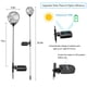 thumbnail image 3 of Luces solares de jardín MMHF Magic Globe LED para exteriores (2 unidades), 3 of 7