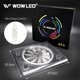 thumbnail image 3 of Ventilador de refrigeración WOWLED Mini con 3 teclas de control USB RGB LED PS4 Xbox, 3 of 7