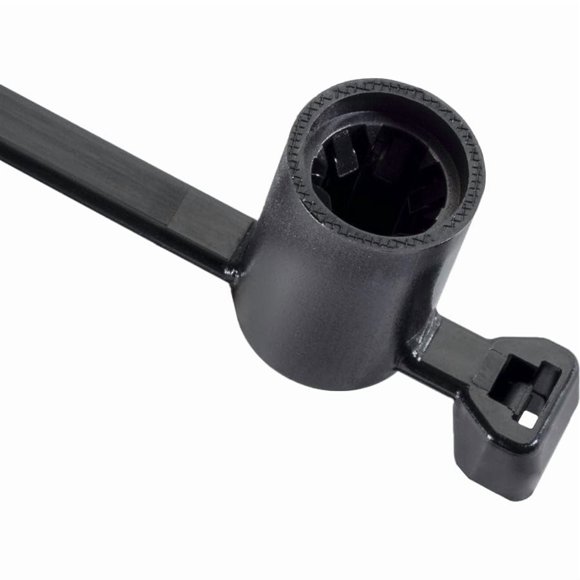 Brida de cable AU-VE-CO 16 cm con montaje de perno de 1/4" (paquete de 25)