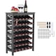 thumbnail image 1 of Botellero VEVOR modular para 42 botellas, madera de bambú, color negro, 1 of 3