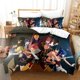 thumbnail image 1 of Fairy Tail Logo Natsu Bedding Set Boys Girls Duvet Cover Pillowcase Bed Kids Adult Home Textiles, 1 of 5