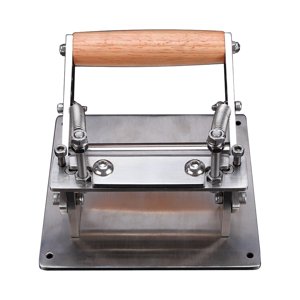 Magideal - Máquina Peladora De Cuero Manual, Máquina Peladora De Cuero, Máquina Peladora De Bricolaje, Herramienta De Pelado De Cuero Con Mango Para Fábrica Y Ho
