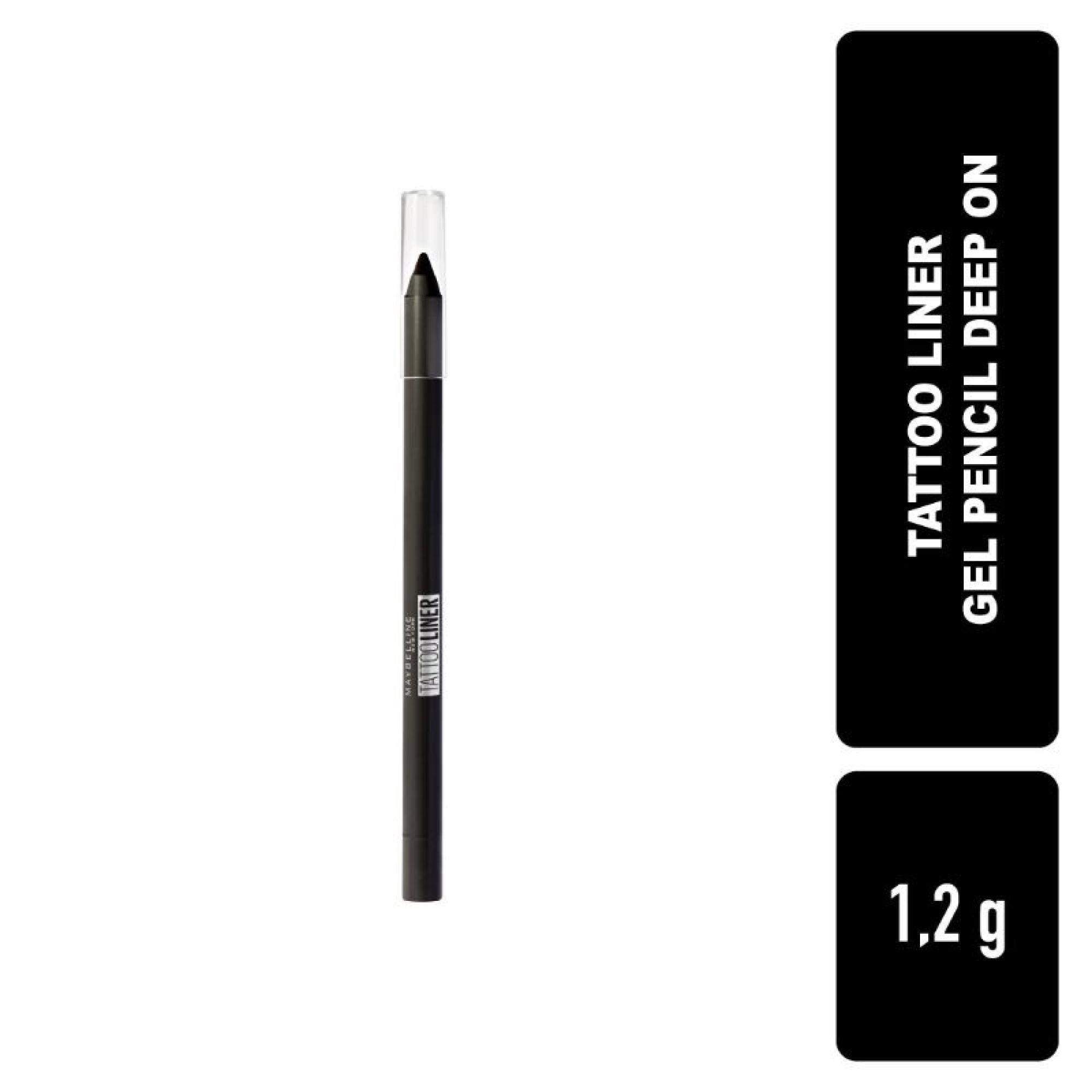 Gel Pencil Ojos Maybelline Deep On Nu 900 Negro